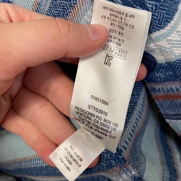 patagonia patterned button down - Picture 4 of 4
